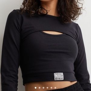Two part crop top